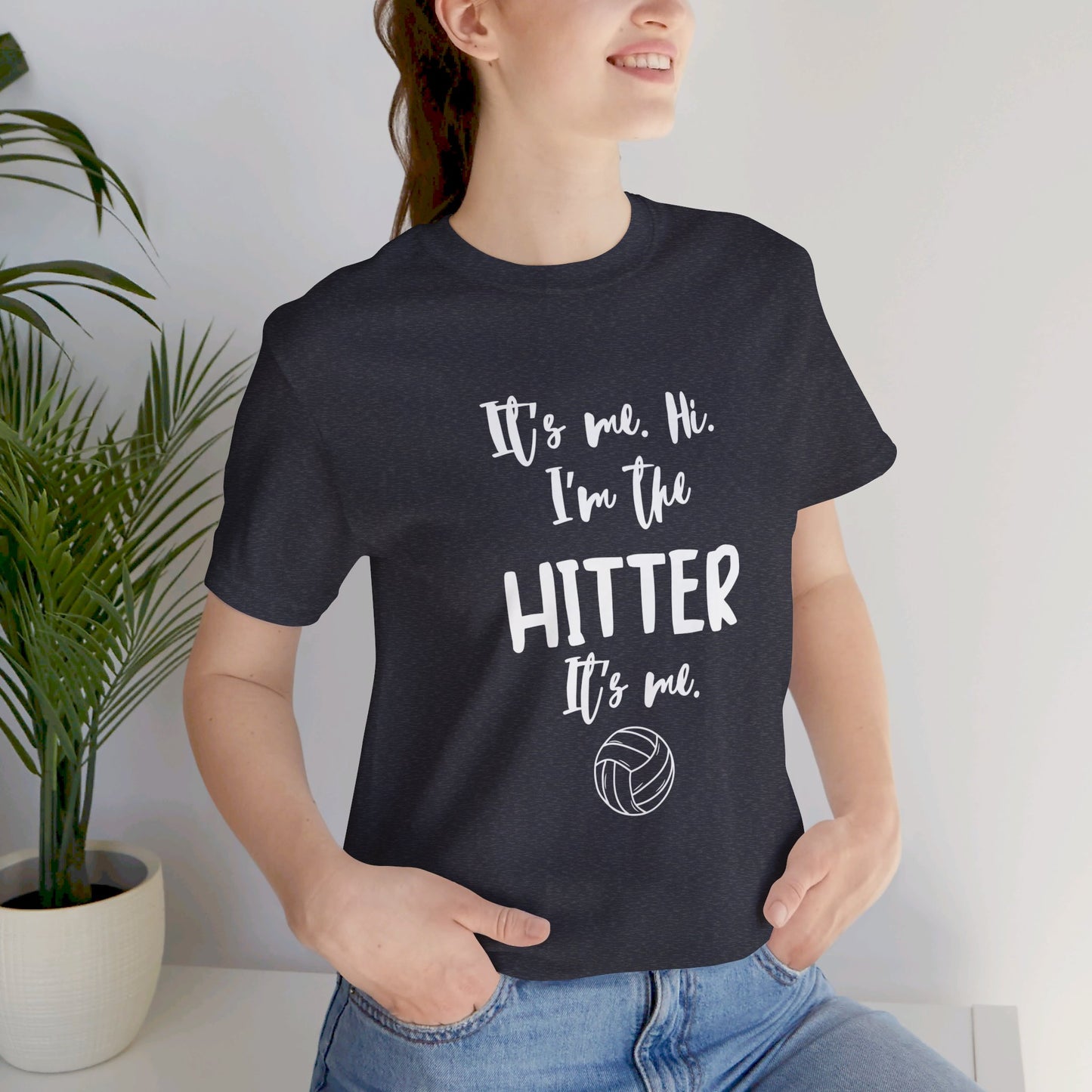 I'm the Hitter - Unisex Jersey Short Sleeve Tee