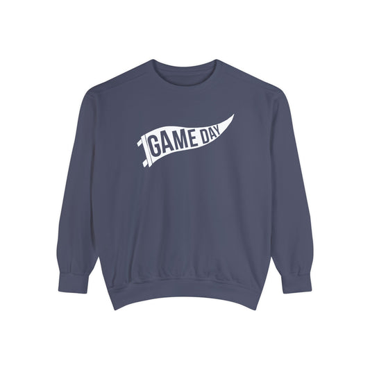 Game Day Pennant Sweatshirt Unisex Garment-Dyed Sweatshirt