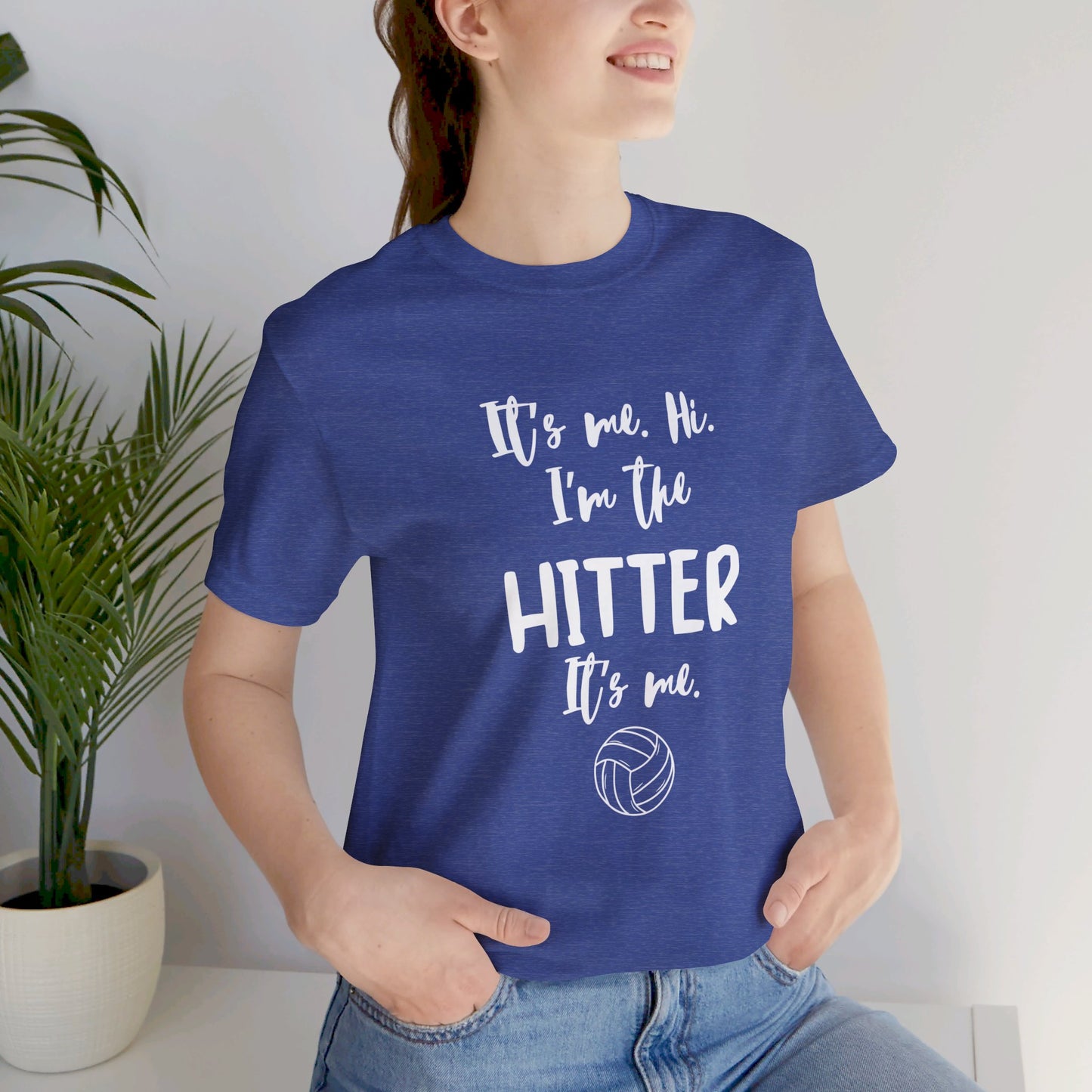 I'm the Hitter - Unisex Jersey Short Sleeve Tee