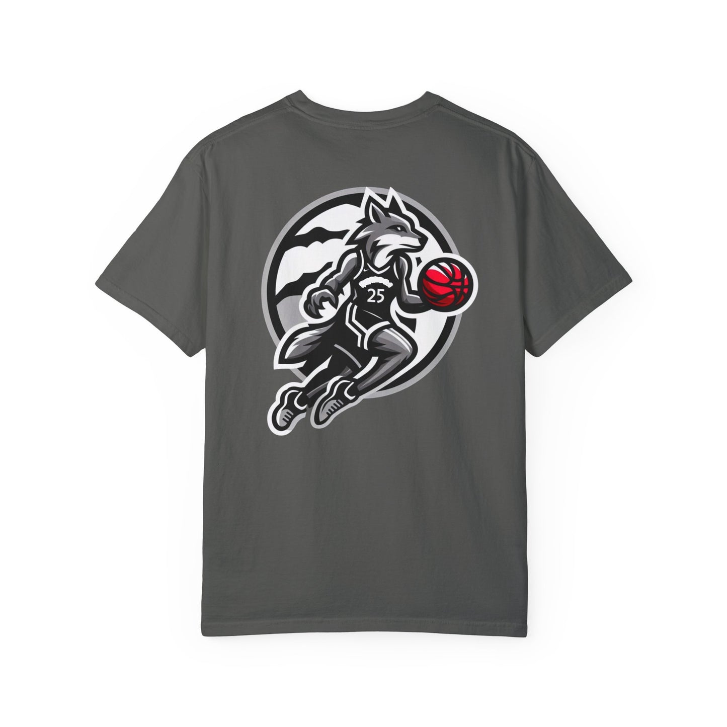 Unisex Basketball Graphic T-Shirt - CTMS Wolves Team Spirit