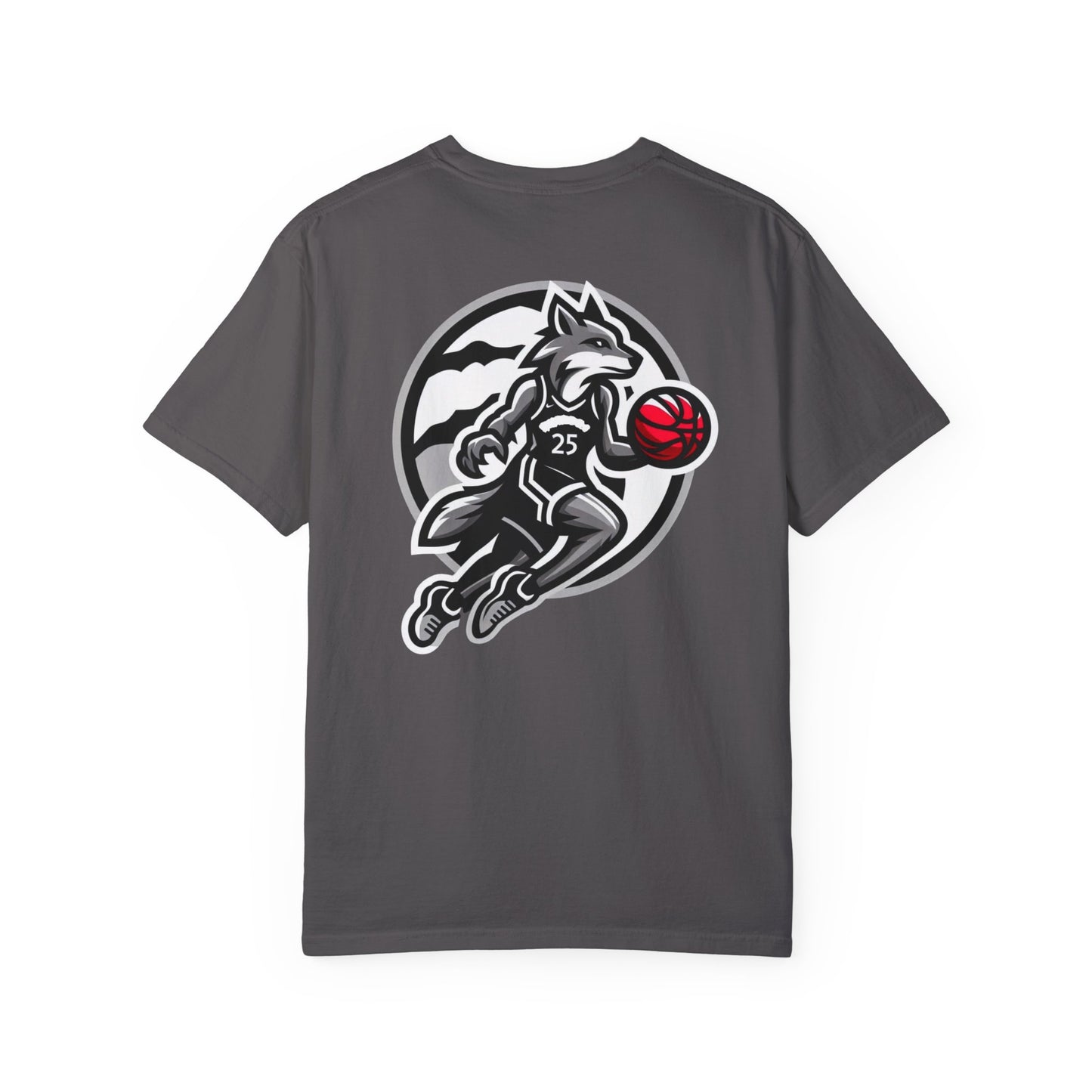 Unisex Basketball Graphic T-Shirt - CTMS Wolves Team Spirit
