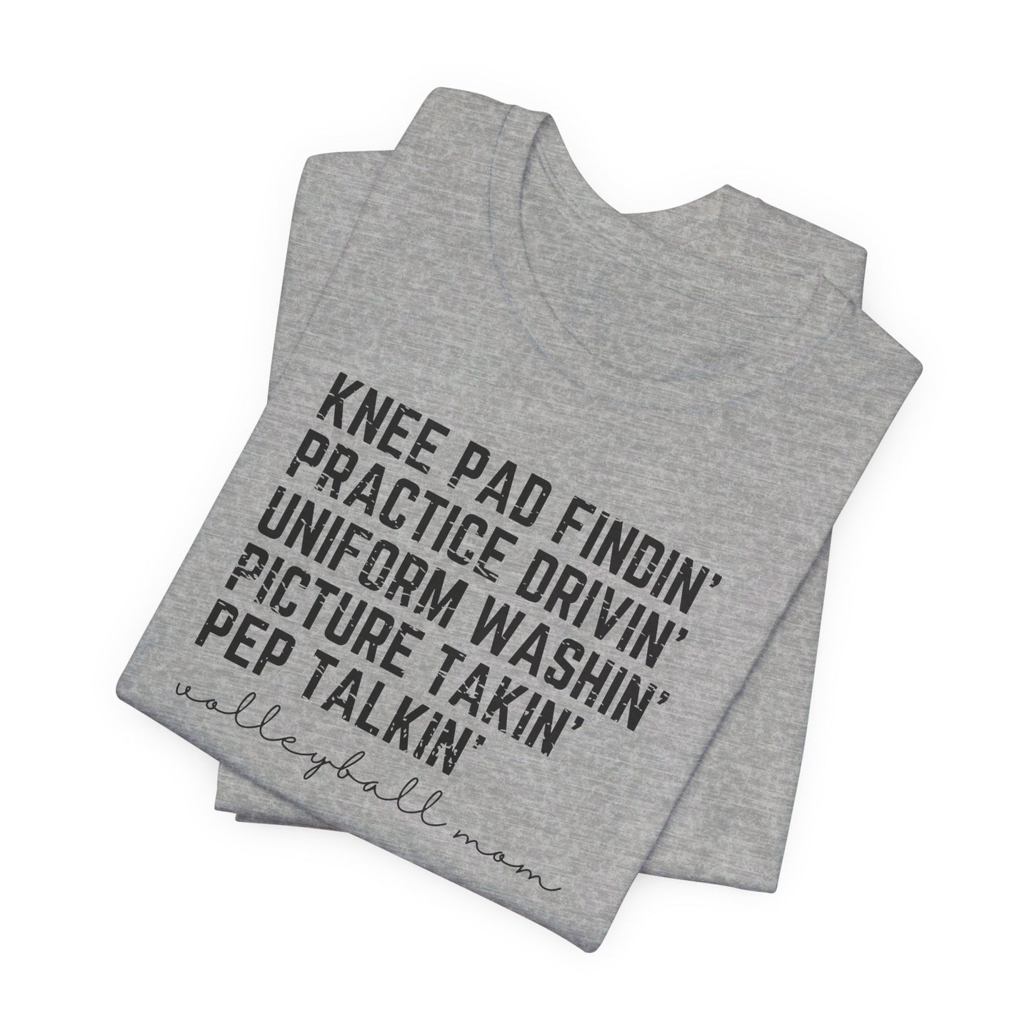 Volleyball Mom Unisex Jersey Short Sleeve Tee