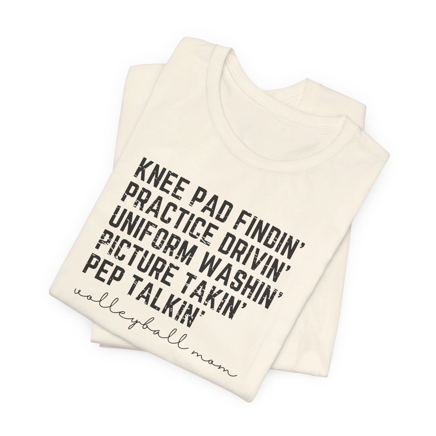 Volleyball Mom Unisex Jersey Short Sleeve Tee