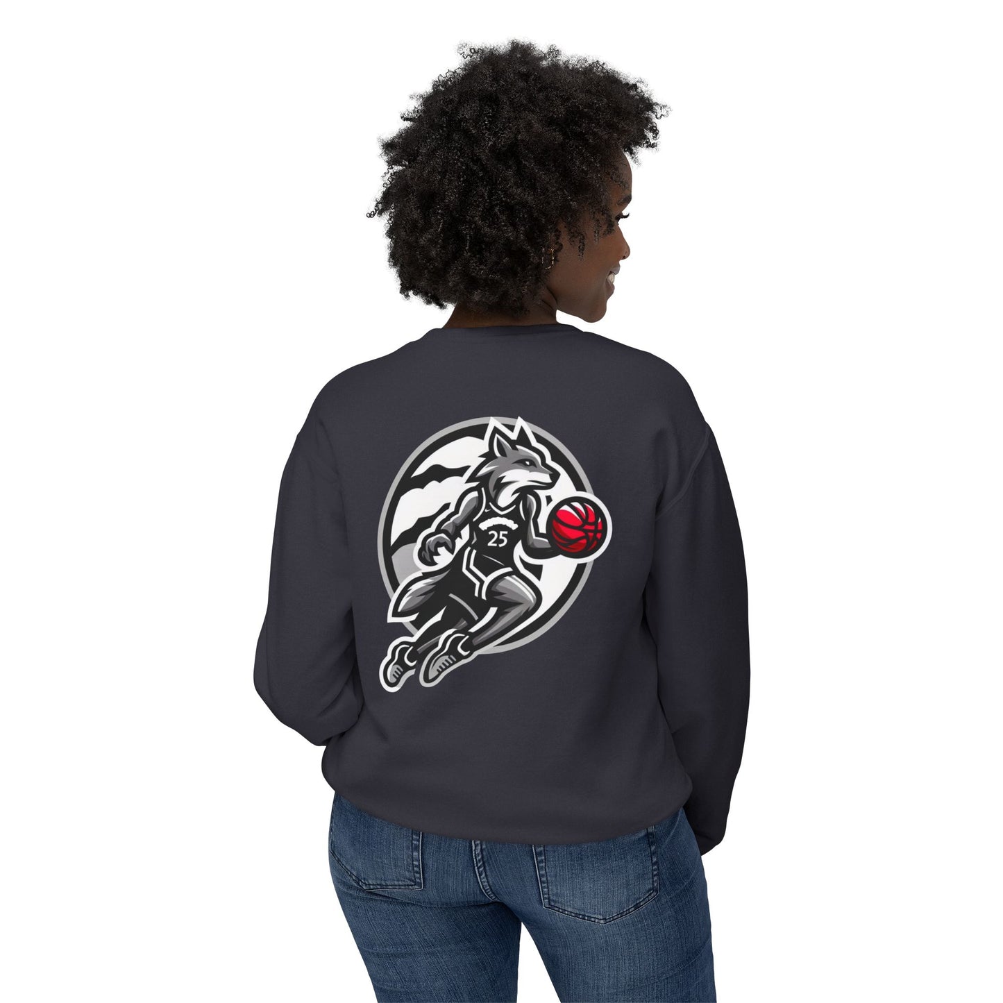 CTMS Basketball Unisex Lightweight Crewneck Sweatshirt - Perfect for Fans & Players