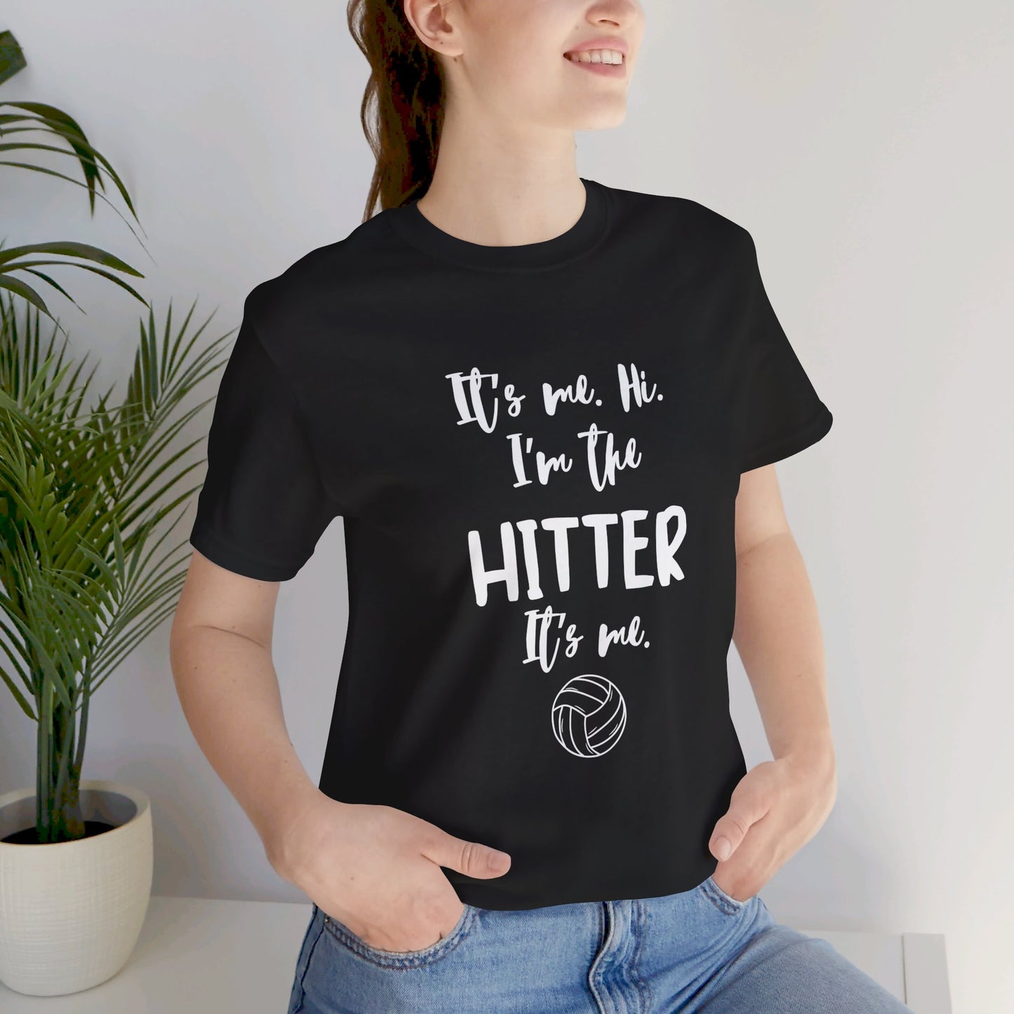 I'm the Hitter - Unisex Jersey Short Sleeve Tee