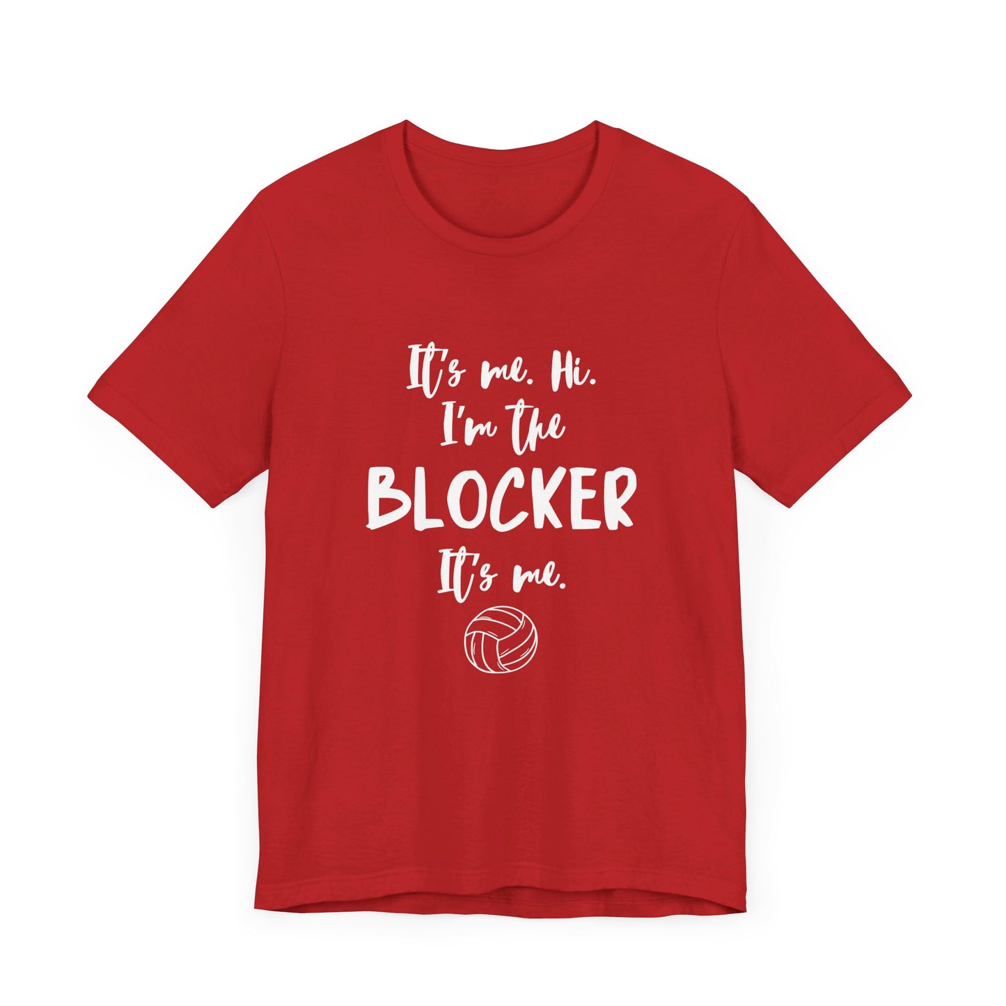 I'm the Blocker - Copy of Unisex Jersey Short Sleeve Tee