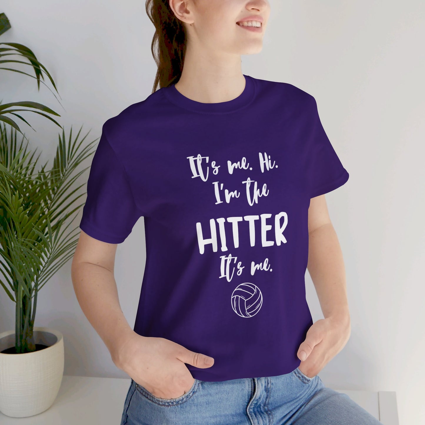 I'm the Hitter - Unisex Jersey Short Sleeve Tee