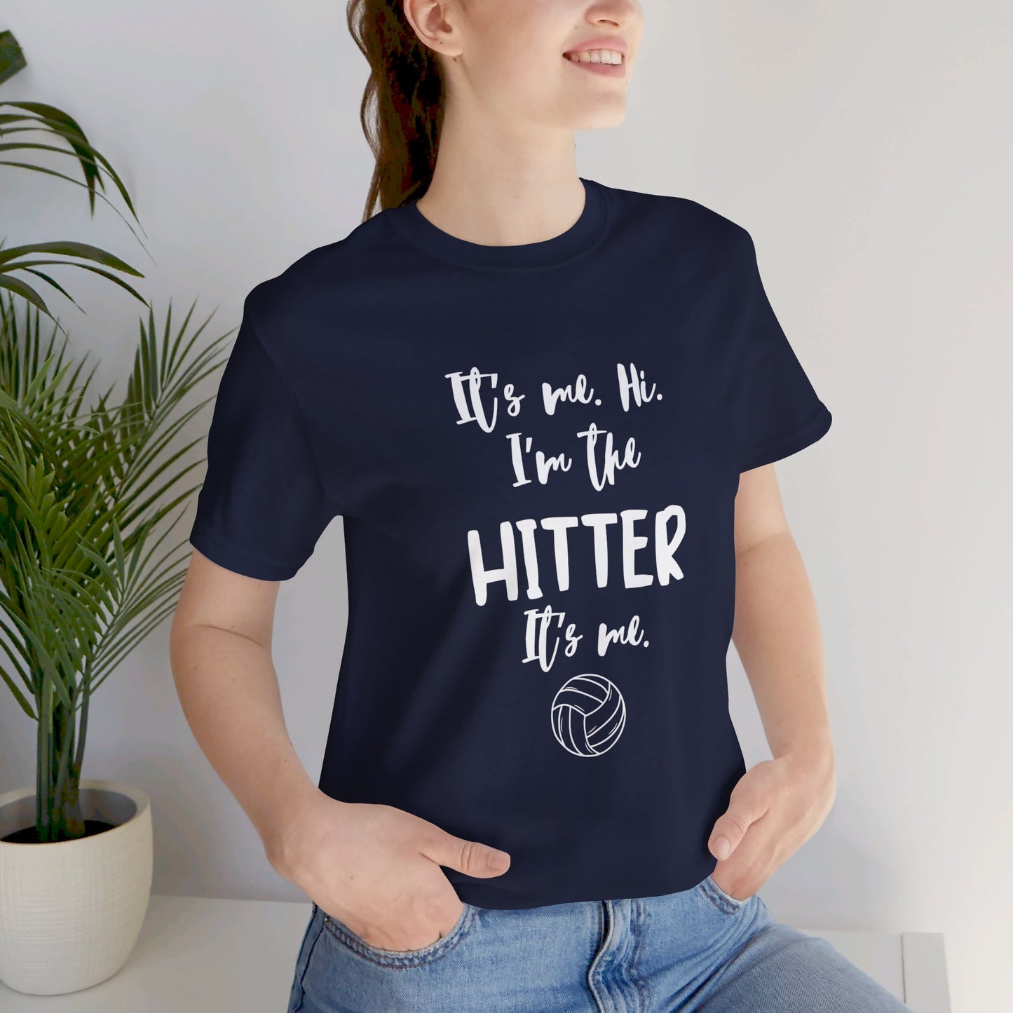 I'm the Hitter - Unisex Jersey Short Sleeve Tee