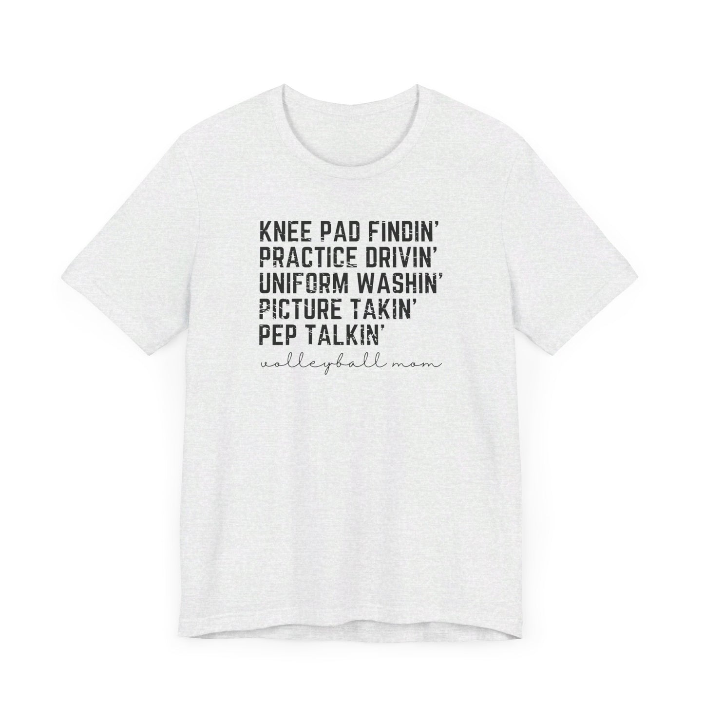 Volleyball Mom Unisex Jersey Short Sleeve Tee