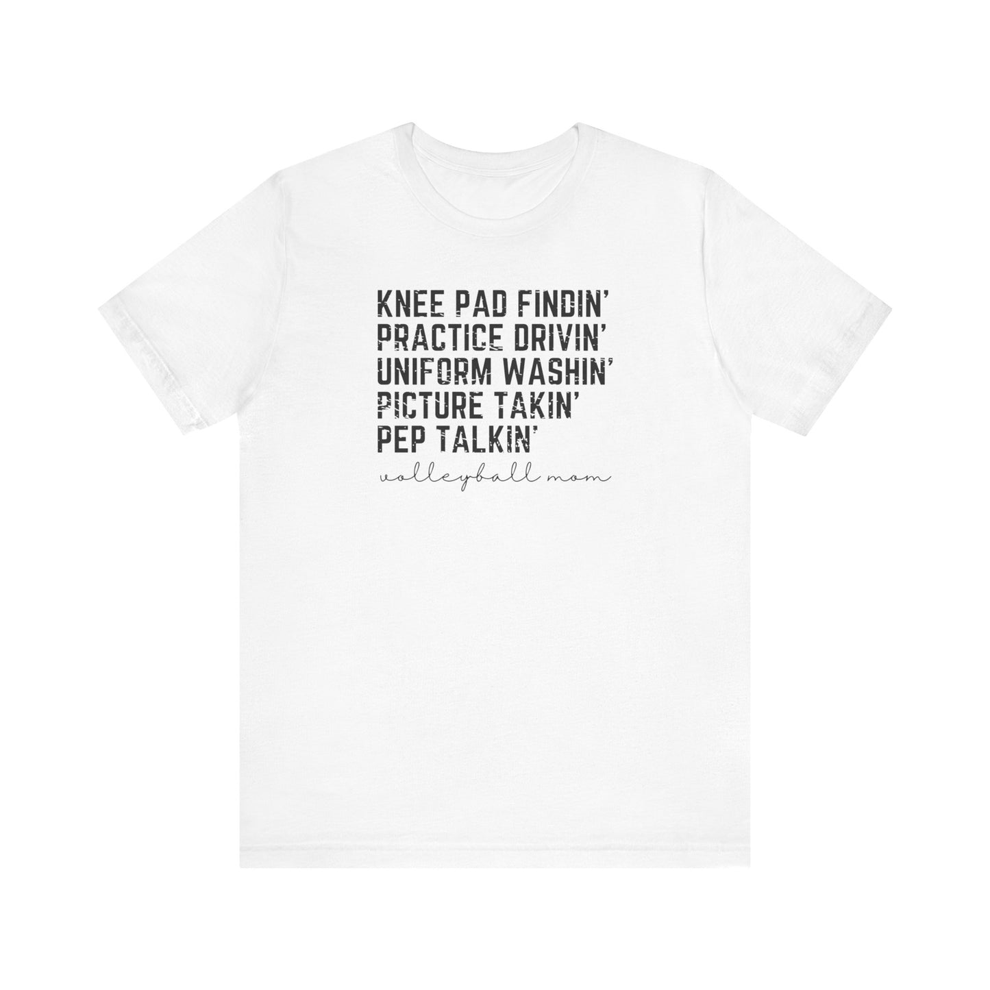 Volleyball Mom Unisex Jersey Short Sleeve Tee