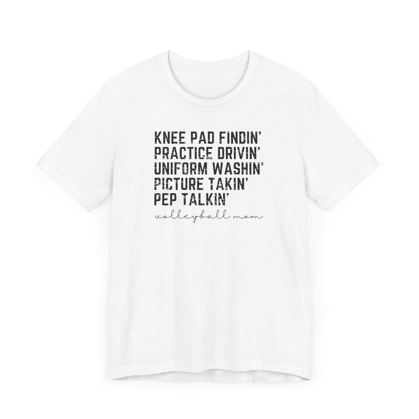 Volleyball Mom Unisex Jersey Short Sleeve Tee