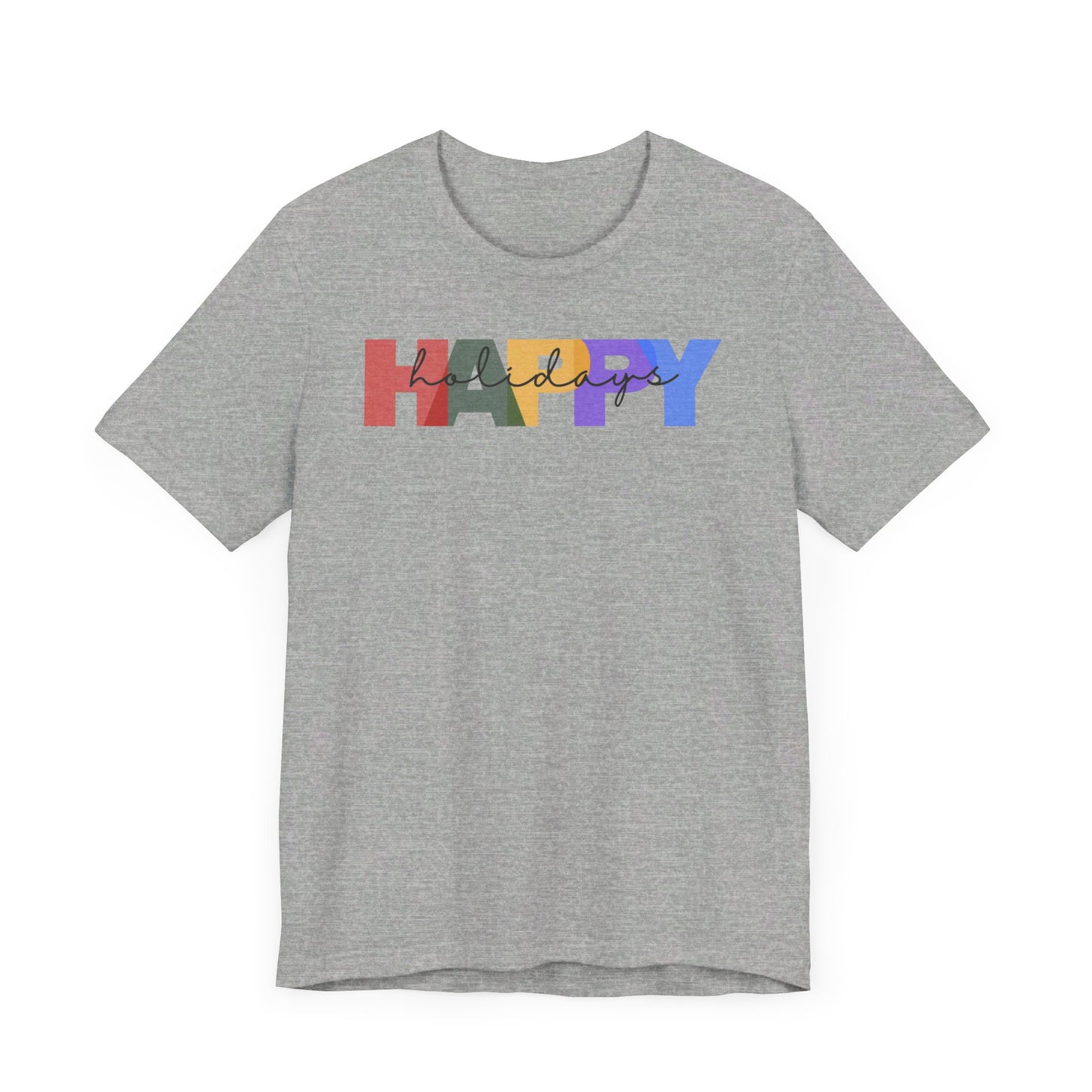 Happy Holidays - Unisex Jersey Short Sleeve Tee