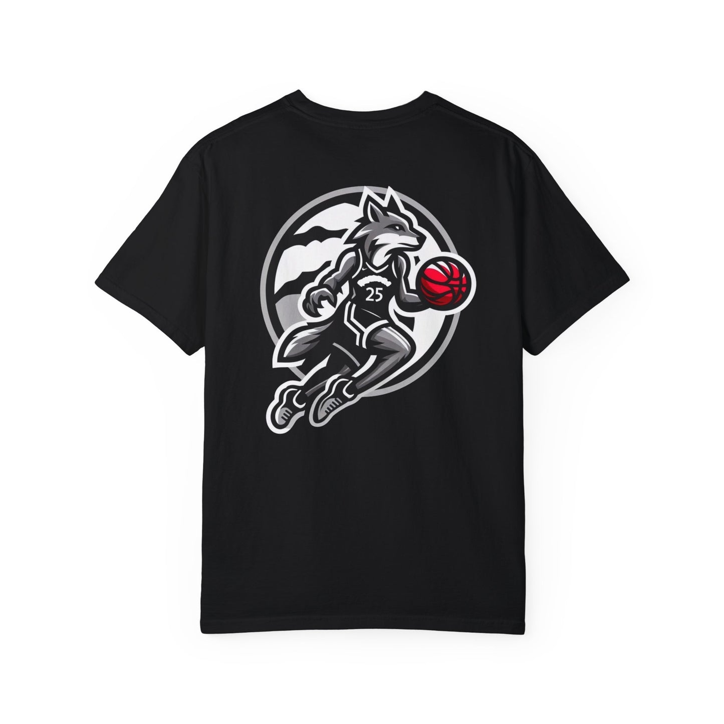 Unisex Basketball Graphic T-Shirt - CTMS Wolves Team Spirit
