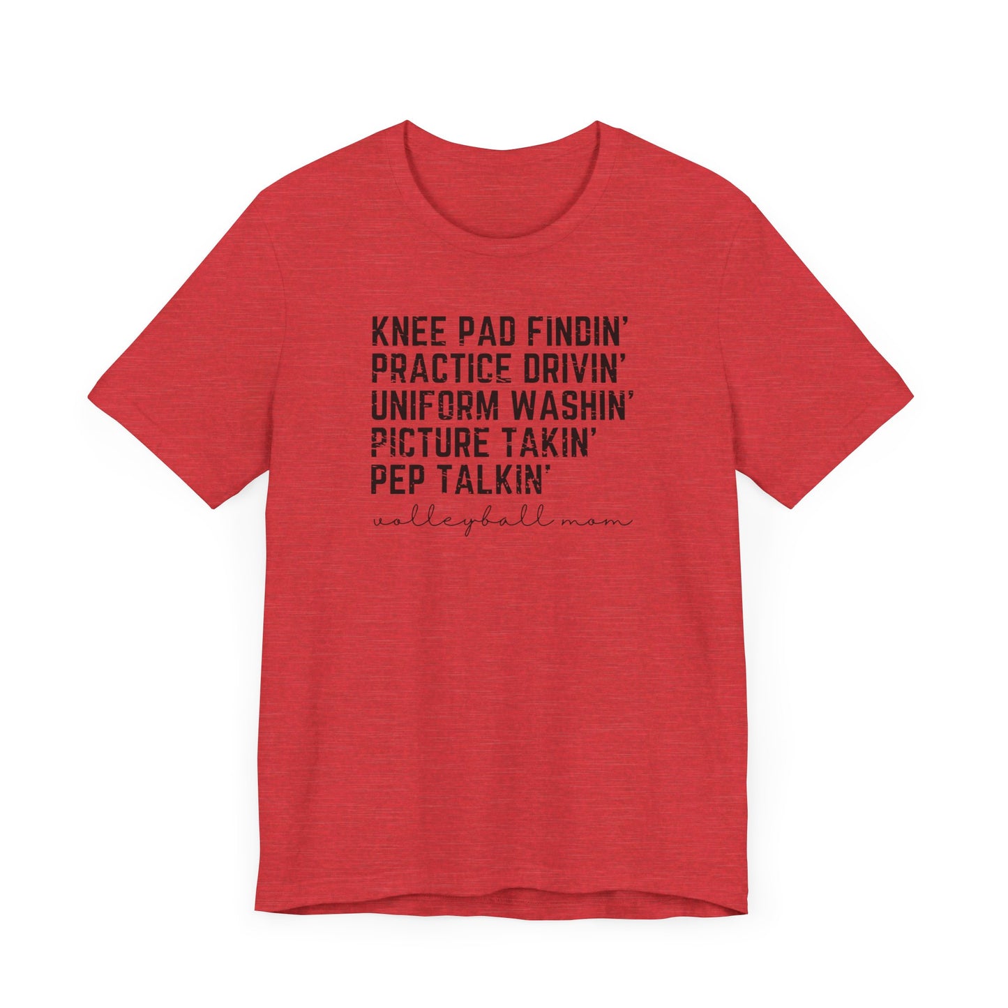 Volleyball Mom Unisex Jersey Short Sleeve Tee