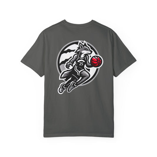 Unisex Basketball Graphic T-Shirt - CTMS Wolves Team Spirit