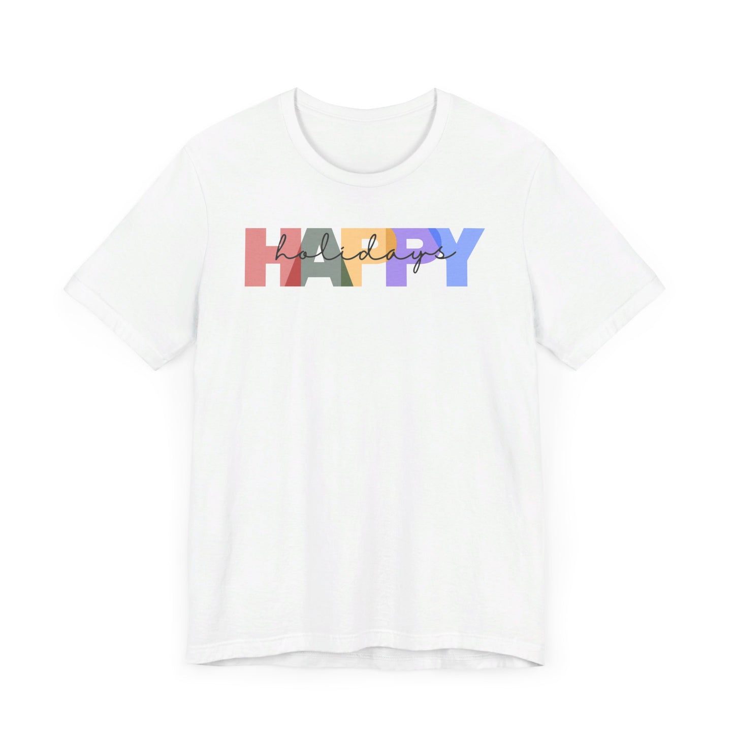 Happy Holidays - Unisex Jersey Short Sleeve Tee