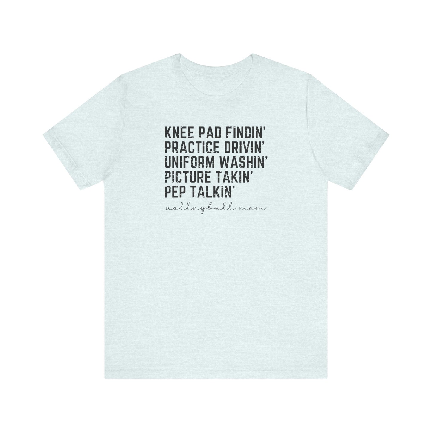 Volleyball Mom Unisex Jersey Short Sleeve Tee