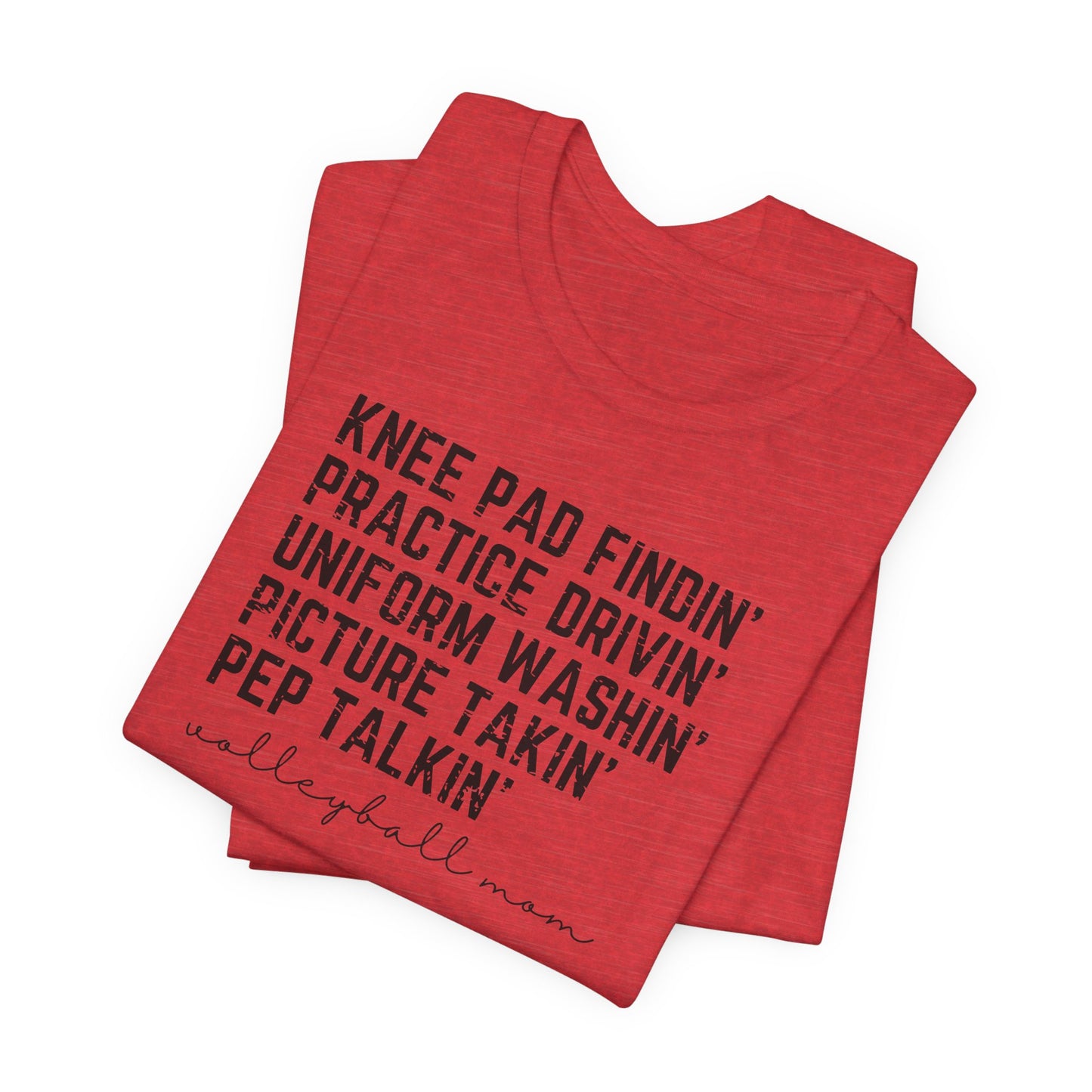 Volleyball Mom Unisex Jersey Short Sleeve Tee