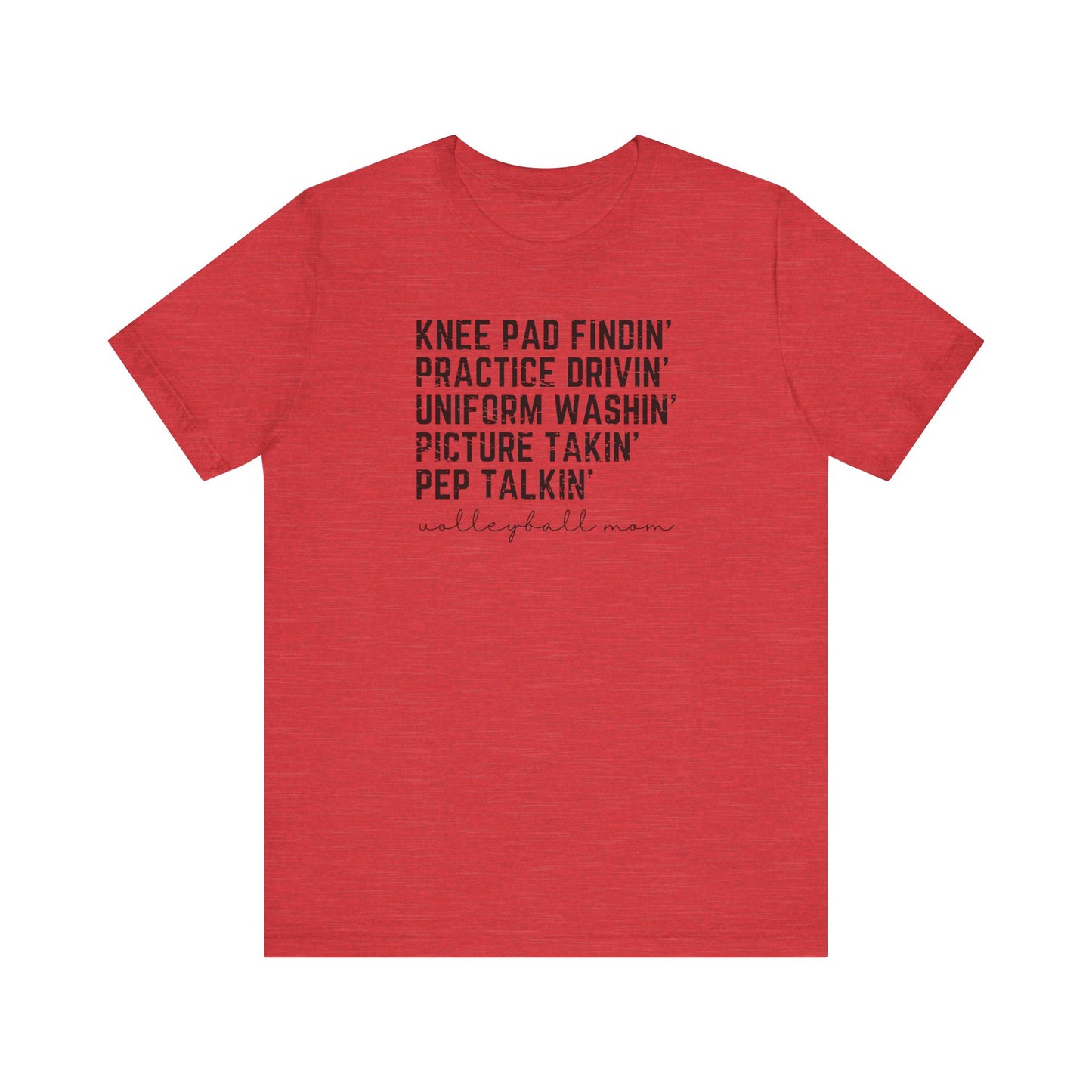 Volleyball Mom Unisex Jersey Short Sleeve Tee