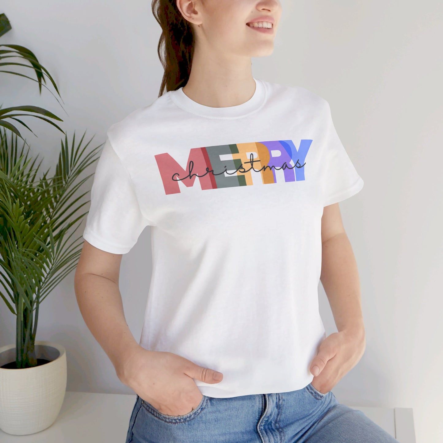 Merry Christmas - Unisex Jersey Short Sleeve Tee