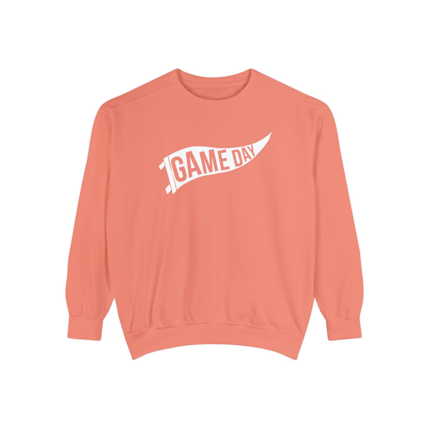 Game Day Pennant Sweatshirt Unisex Garment-Dyed Sweatshirt