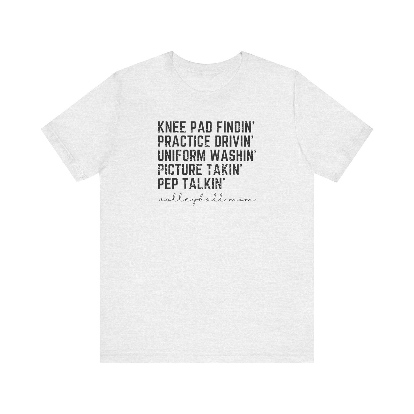 Volleyball Mom Unisex Jersey Short Sleeve Tee