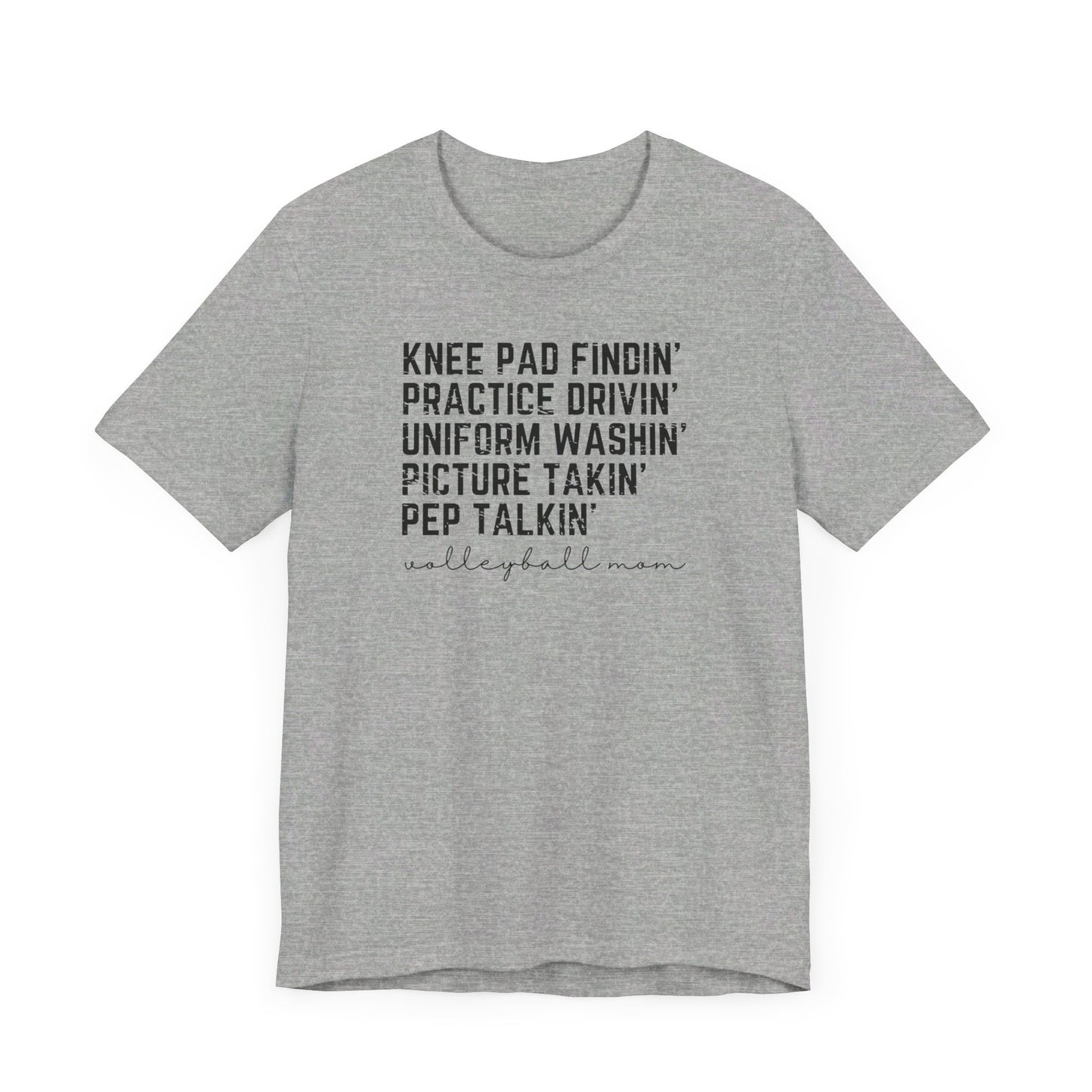 Volleyball Mom Unisex Jersey Short Sleeve Tee