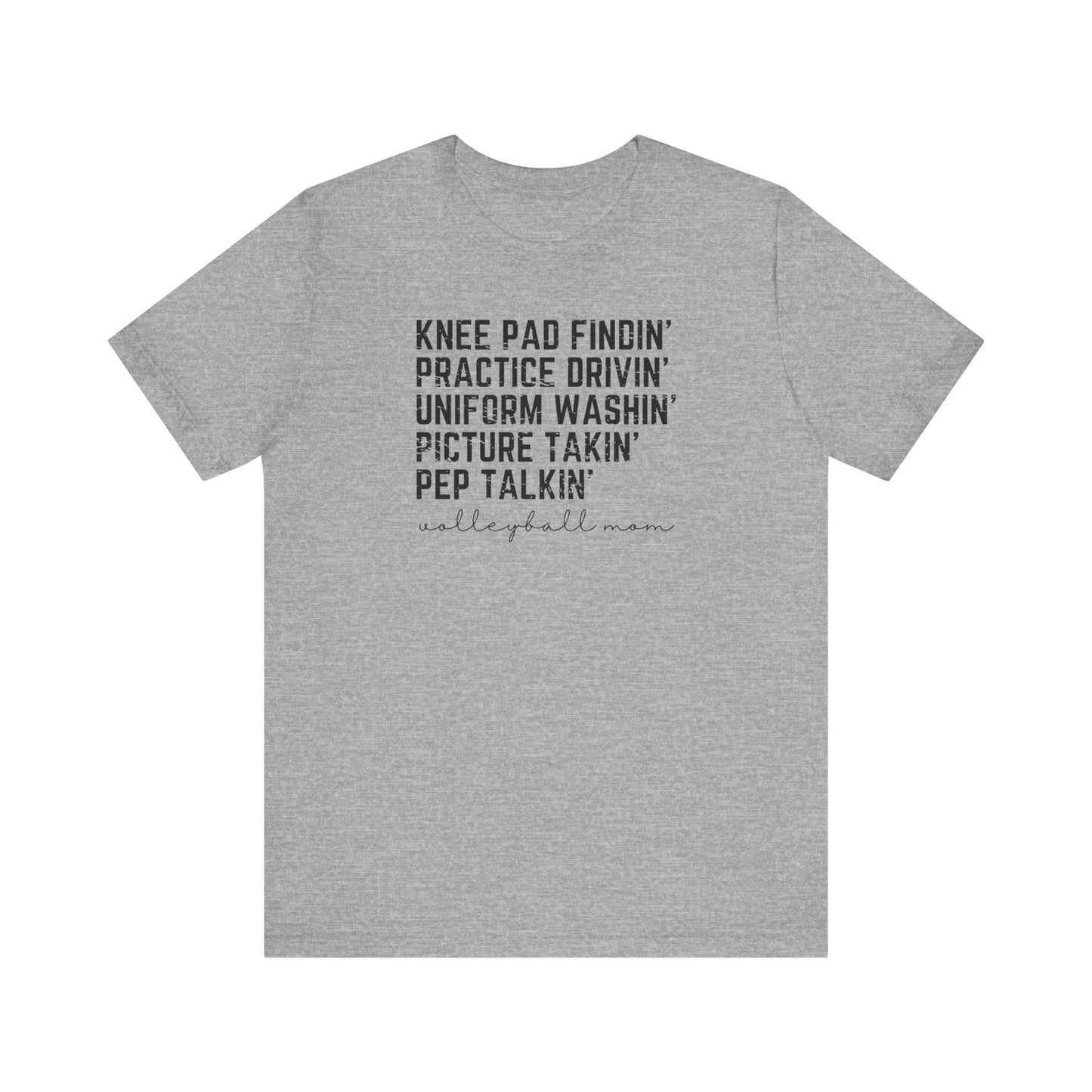 Volleyball Mom Unisex Jersey Short Sleeve Tee
