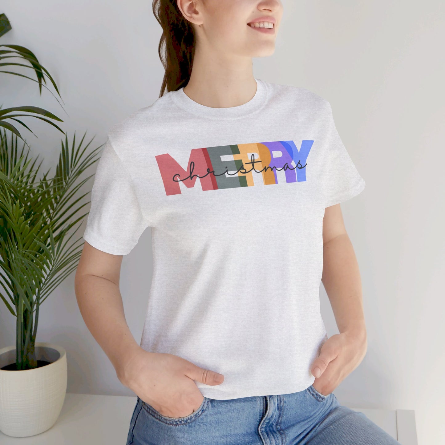 Merry Christmas - Unisex Jersey Short Sleeve Tee