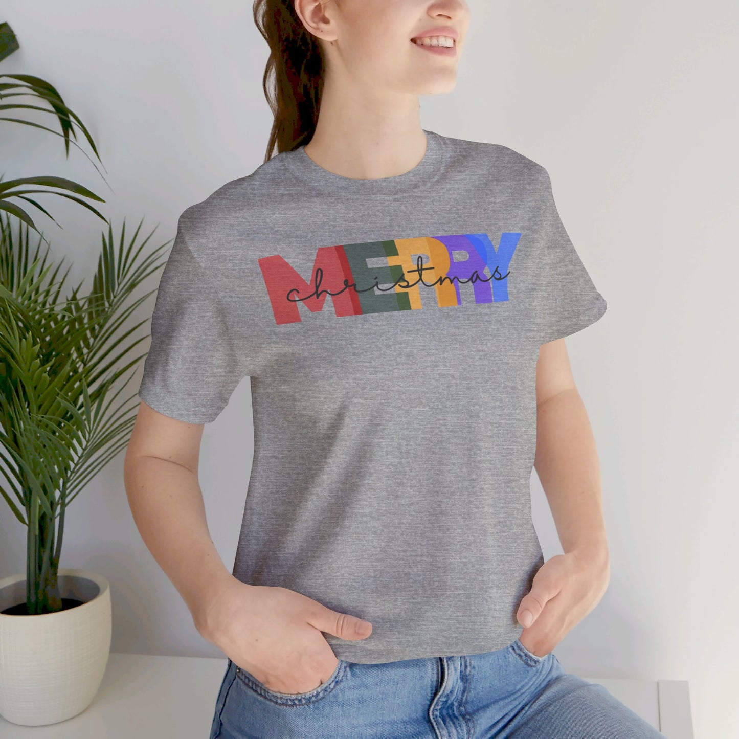 Merry Christmas - Unisex Jersey Short Sleeve Tee